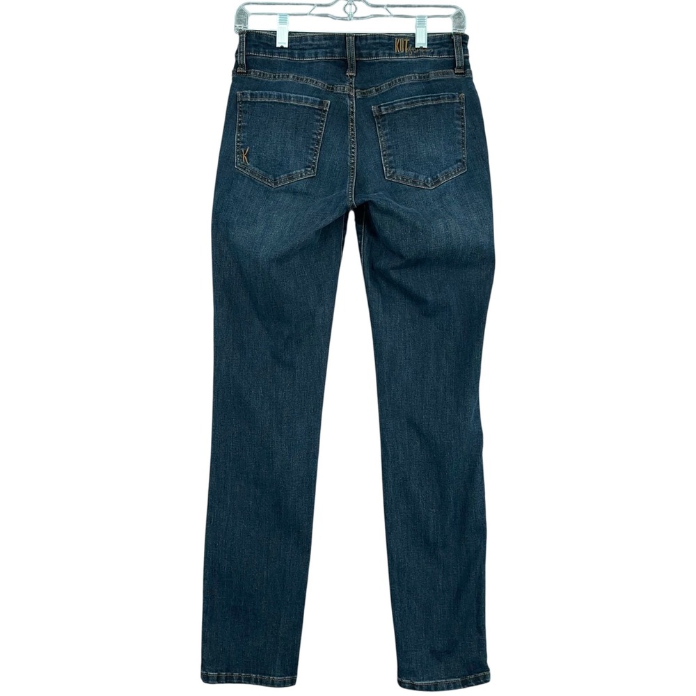 KUT from the Kloth Katy Boyfriend Jeans Dark Wash Denim‎ Womens Size 2 - Picture 2 of 7